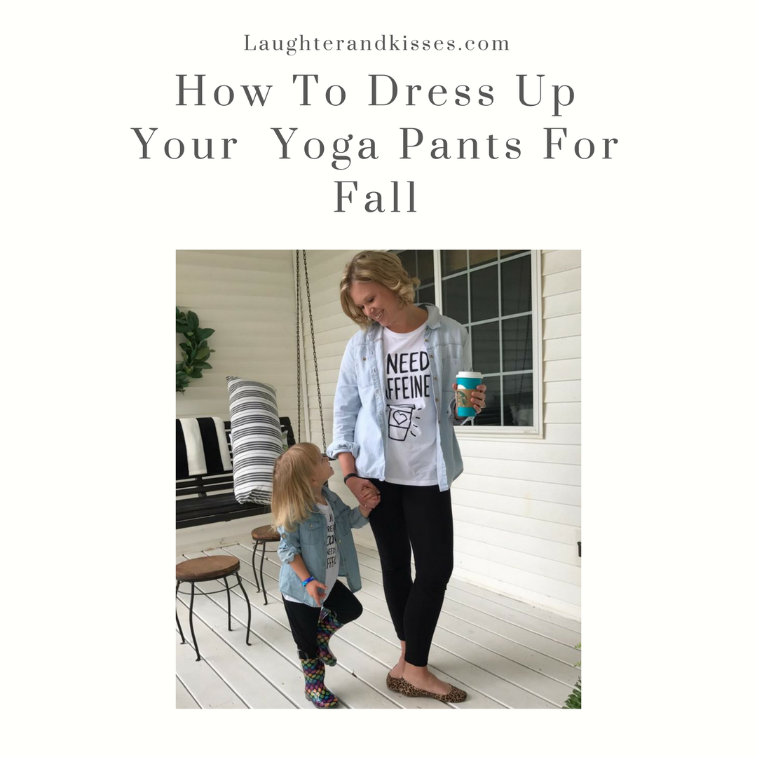 dress up yoga pants